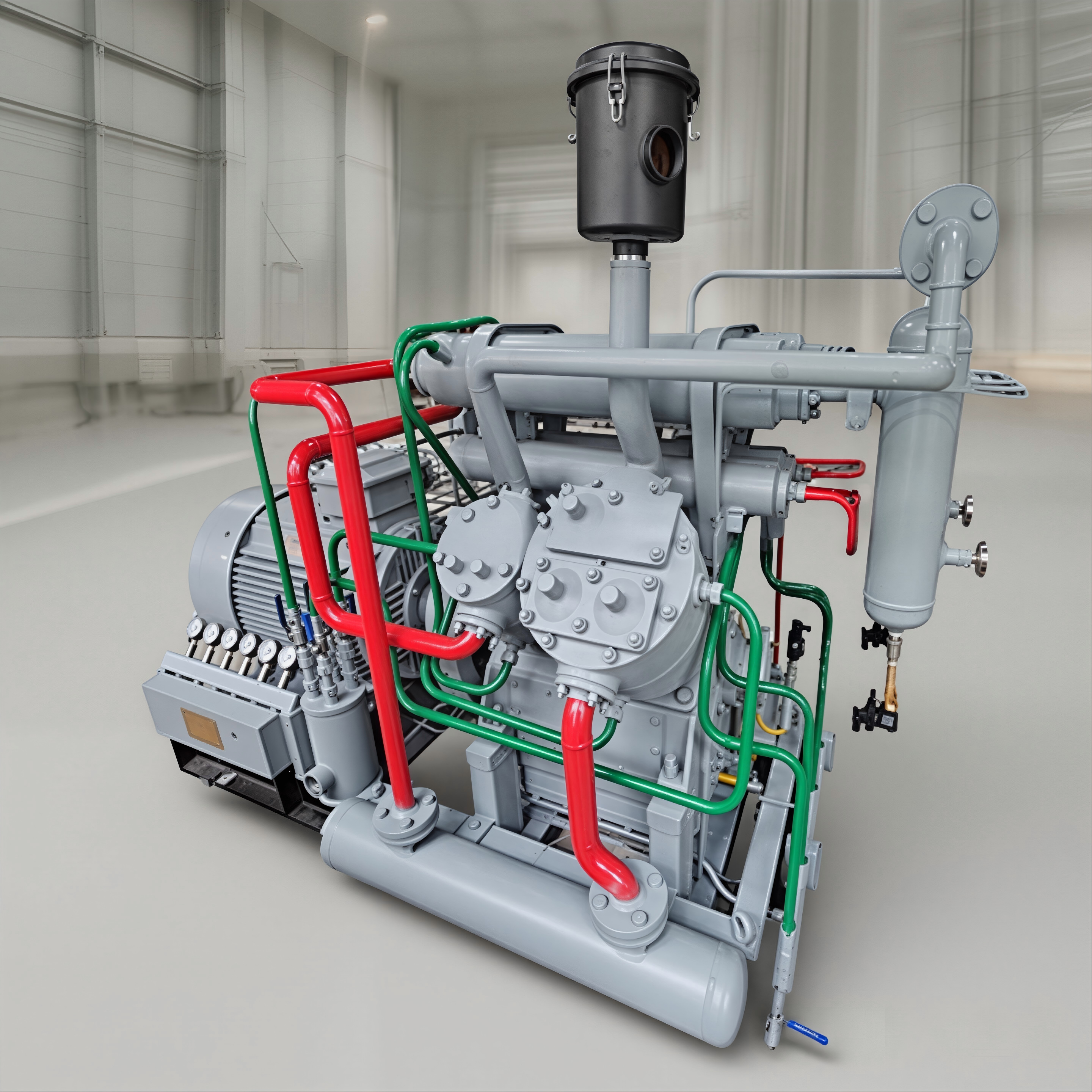 4V SERIES WATER-COOLED HIGH-PRESSURE AIR COMPRESSOR
