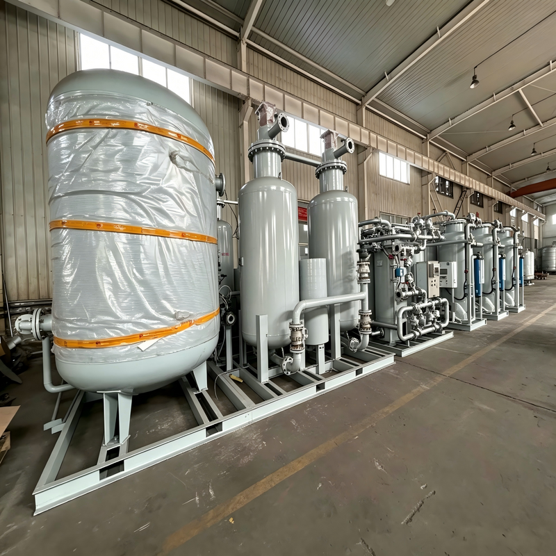 Nitrogen generator - application in mining wells