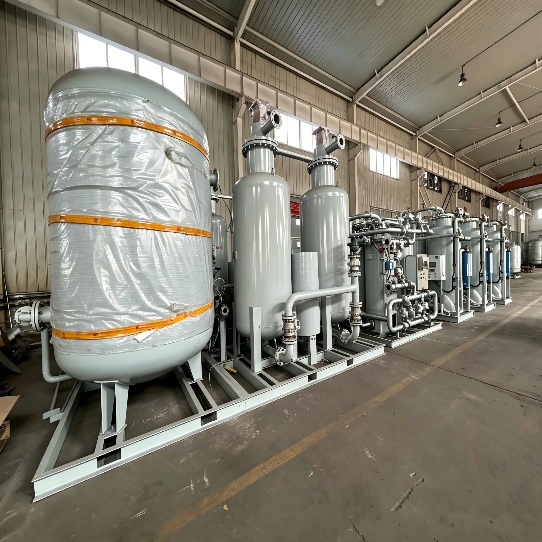 Nitrogen generator - application in mining wells