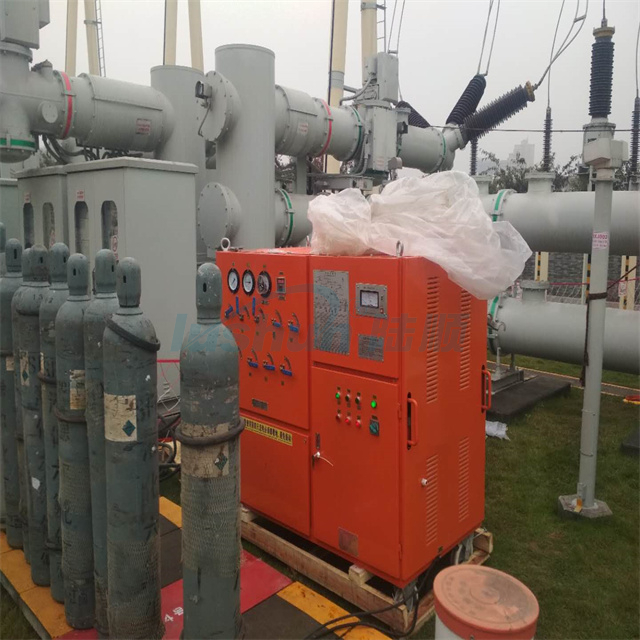 SF6 Gas Regeneration Purification And Inflation Machine