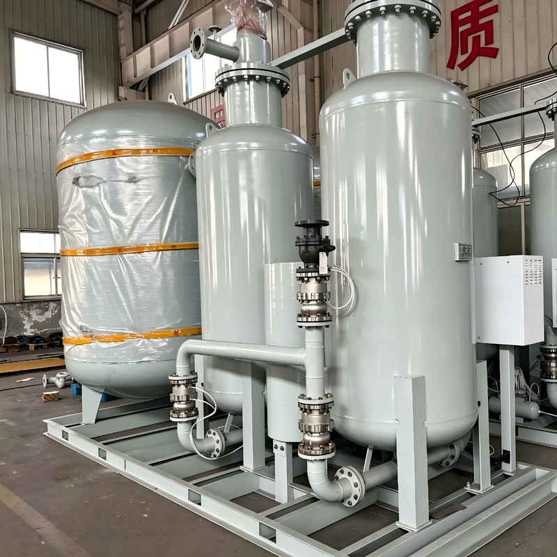 Nitrogen generator - application in mining wells