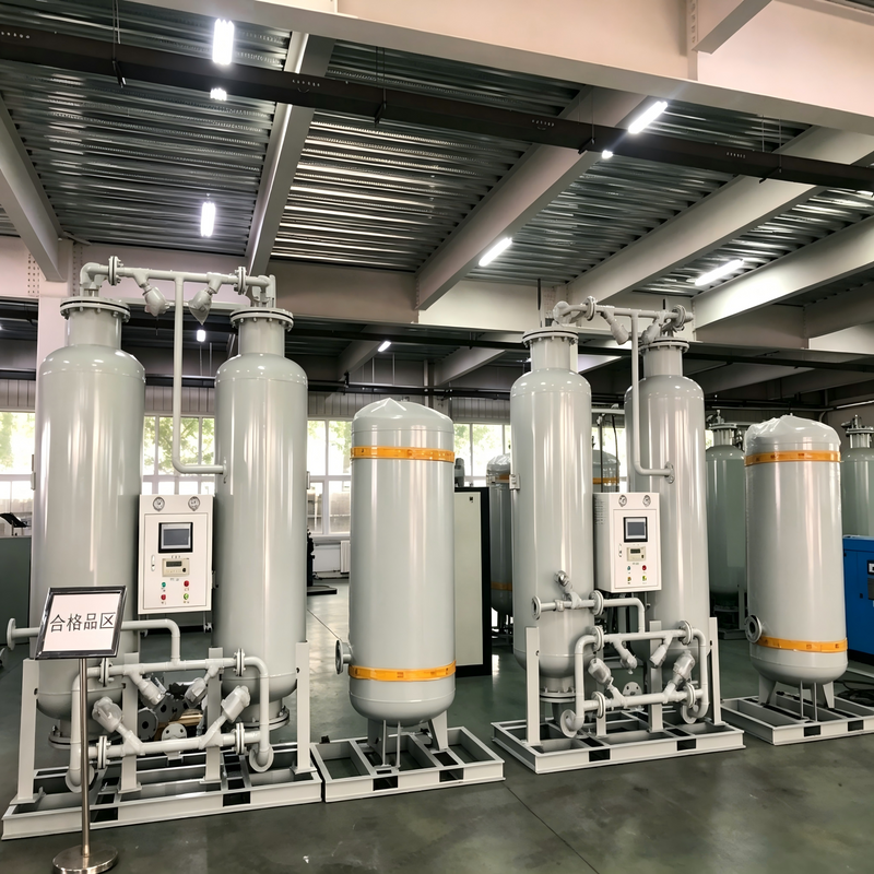 Nitrogen generator - application in green grain storage industry