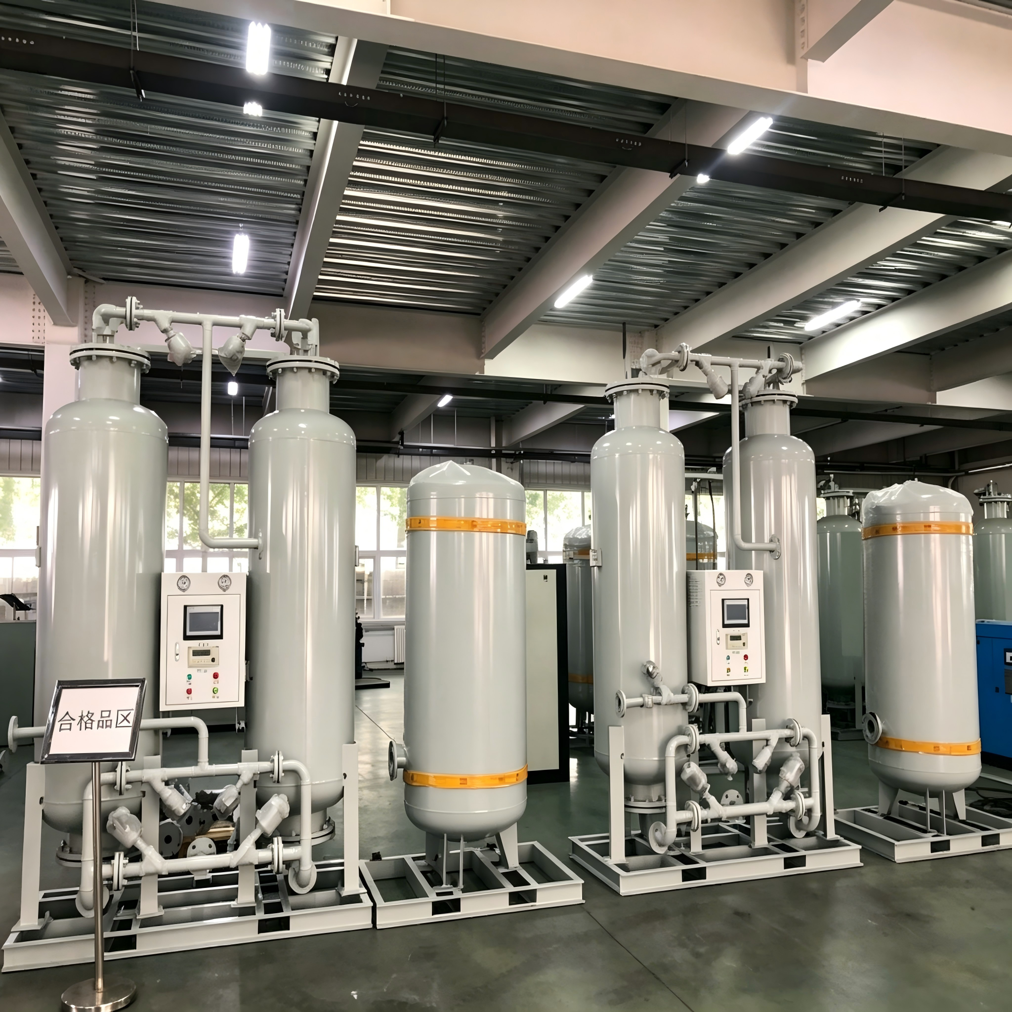 Nitrogen generator - application in green grain storage industry