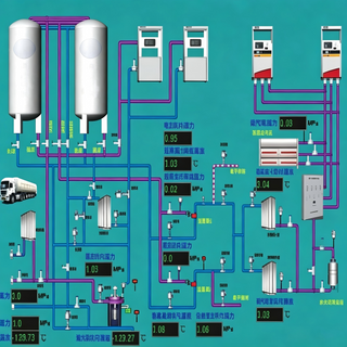 Vehicle Gas Refueling Station Control System