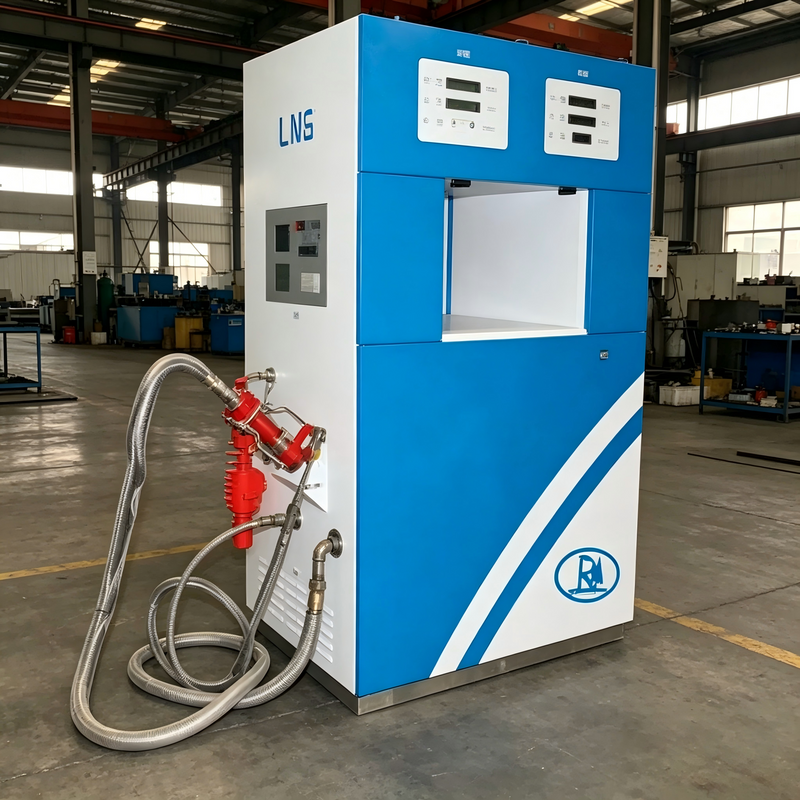 Vehicle Gas Filling Station Metering Equipment